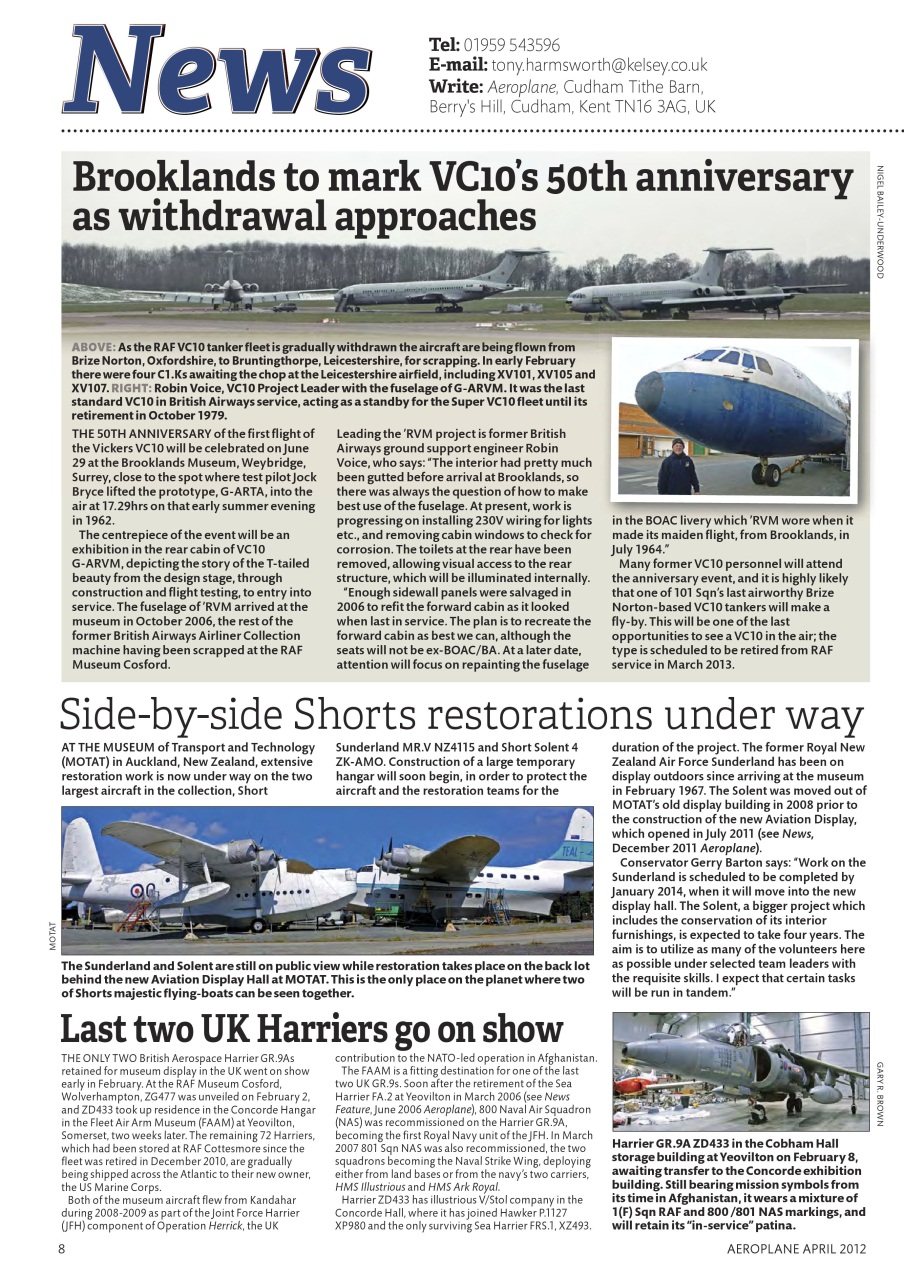 Aeroplane Preview Pages