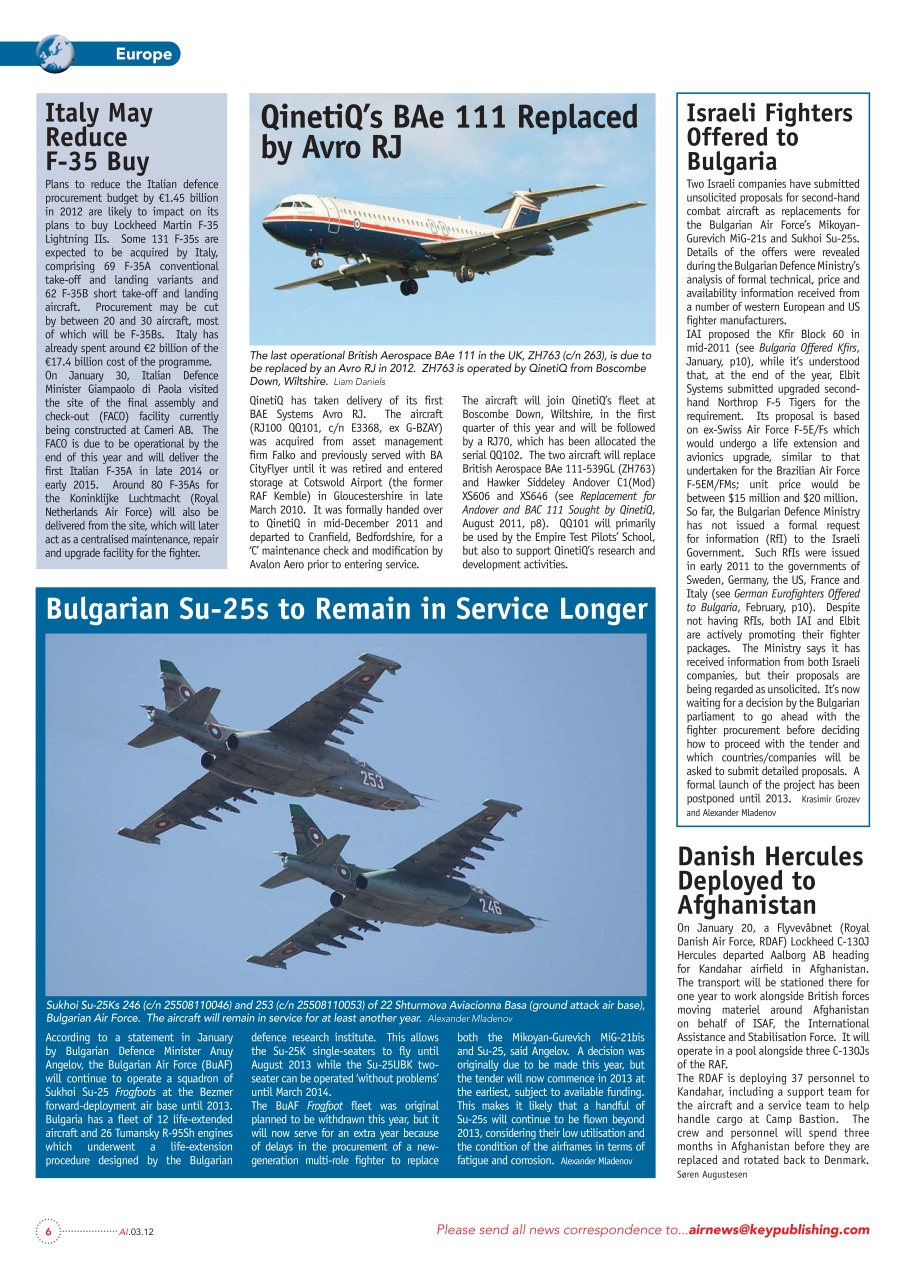 AIR International Preview Pages