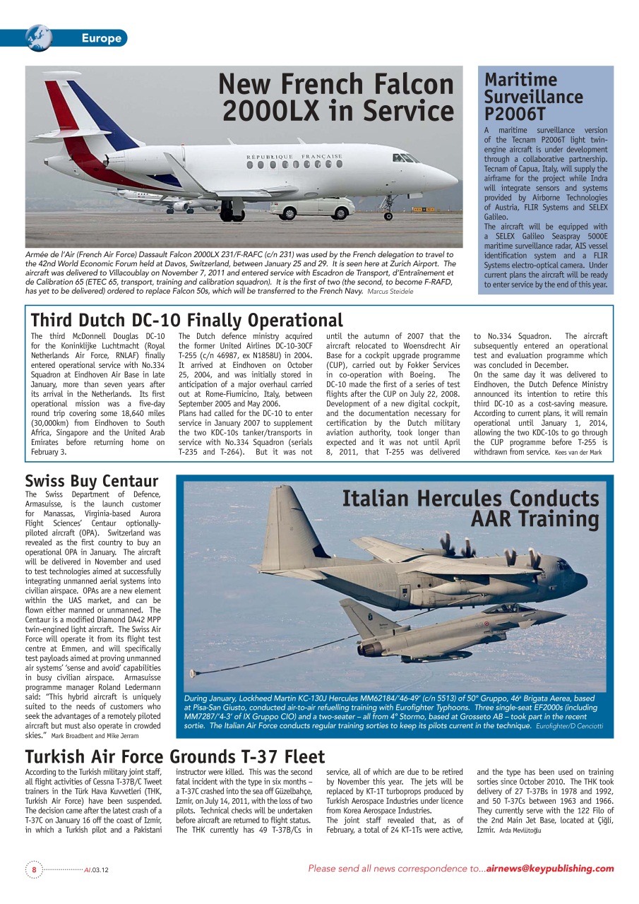 AIR International Preview Pages