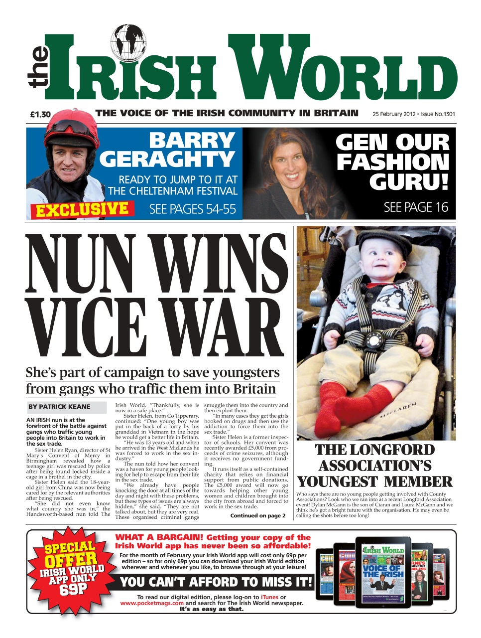 Irish World Preview Pages