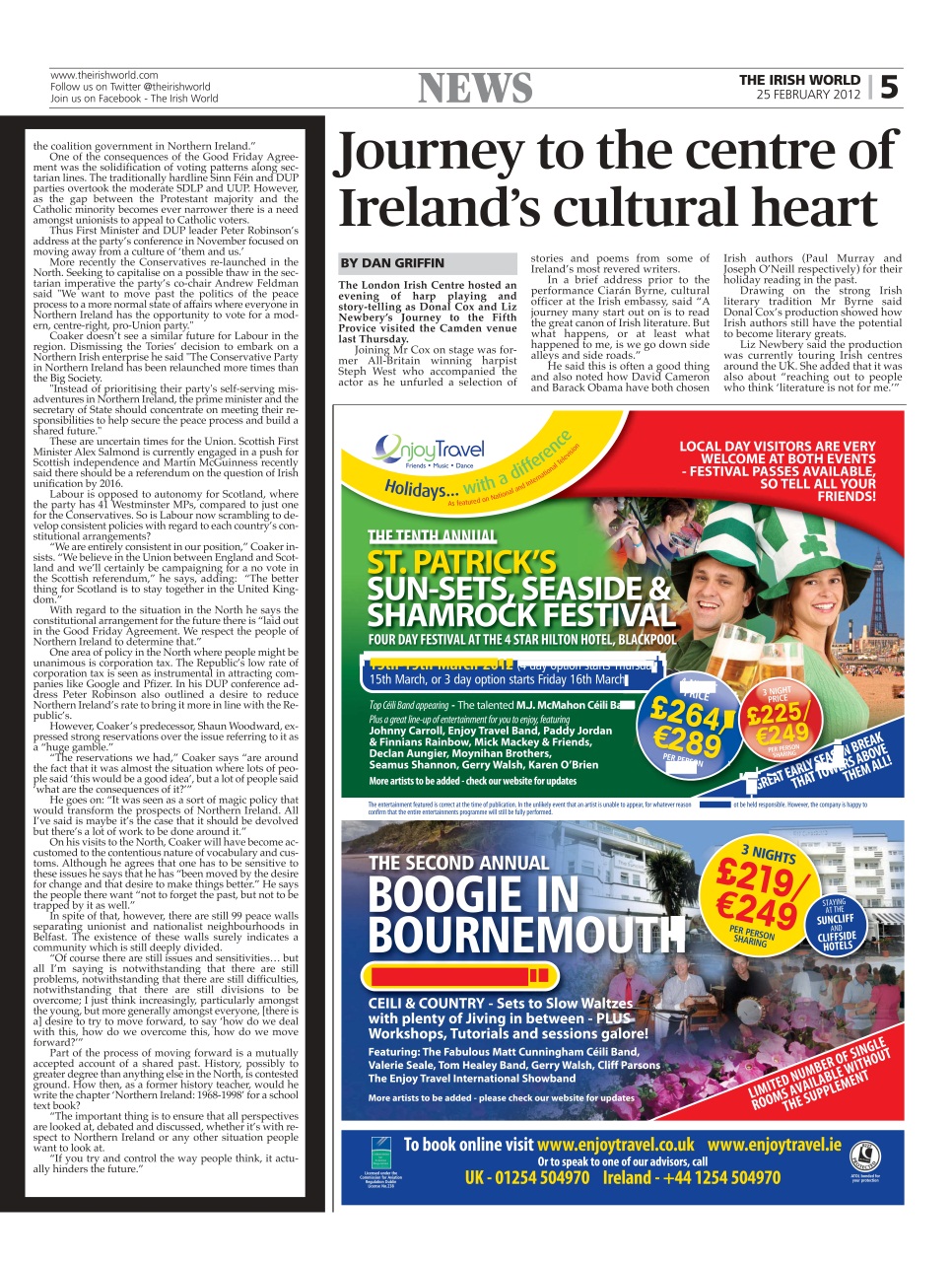 Irish World Preview Pages