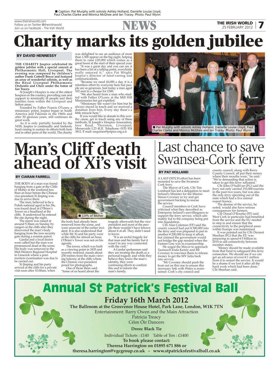 Irish World Preview Pages