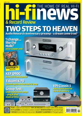 Hi-Fi News issue April 2011