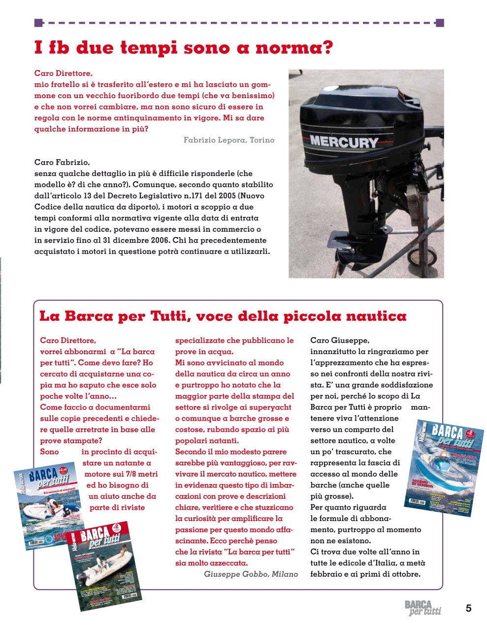 Vela e Motore Extra Preview Pages