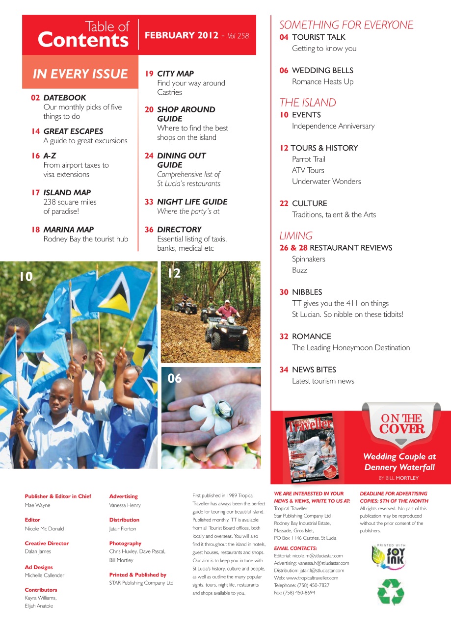 Tropical Traveller Preview Pages