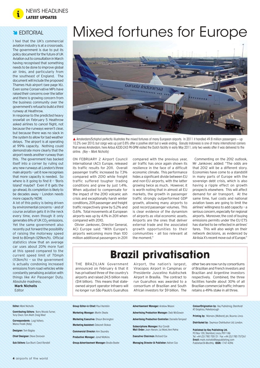 Airports of the World Preview Pages
