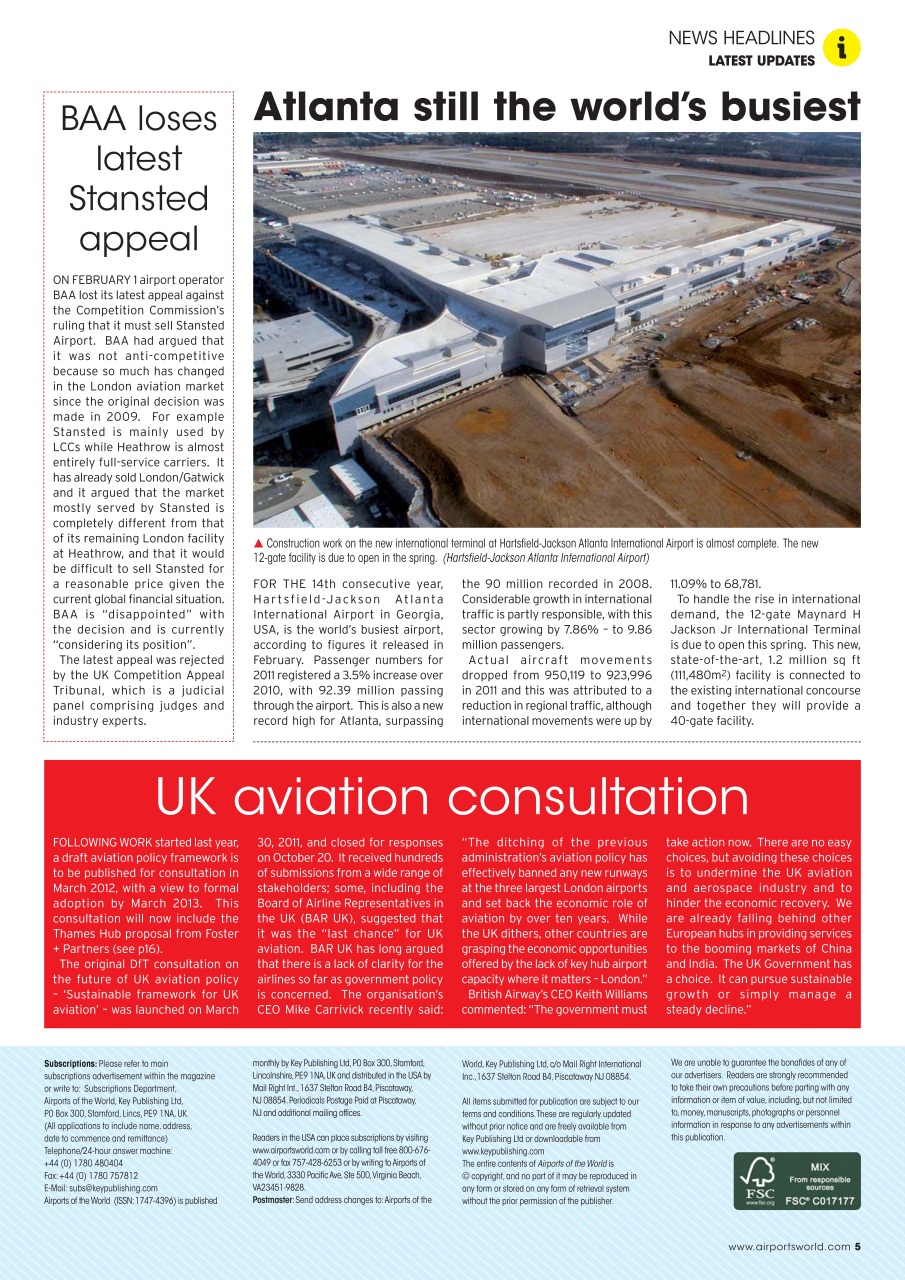 Airports of the World Preview Pages