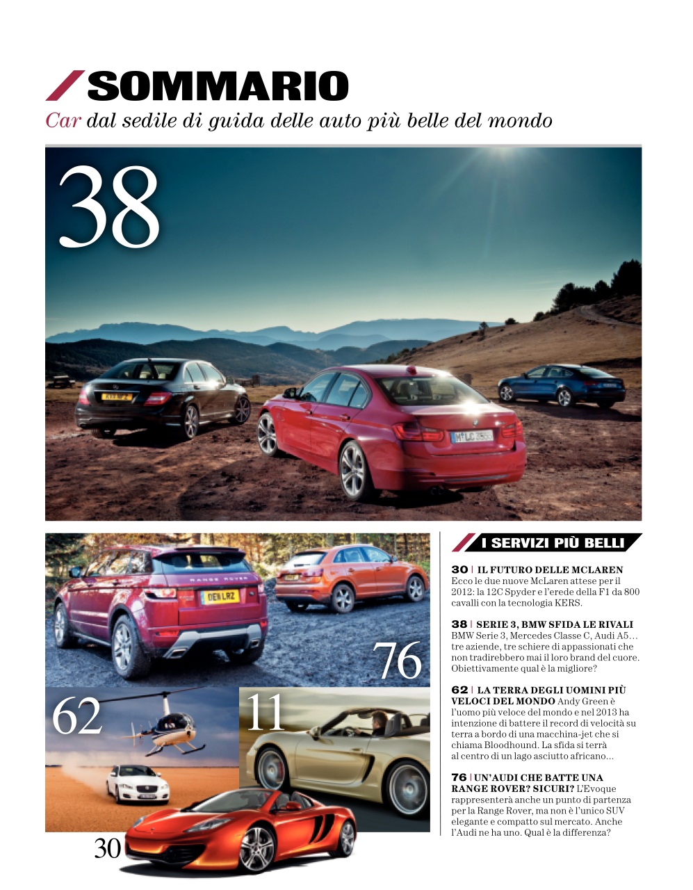 CAR magazine Italia Preview Pages