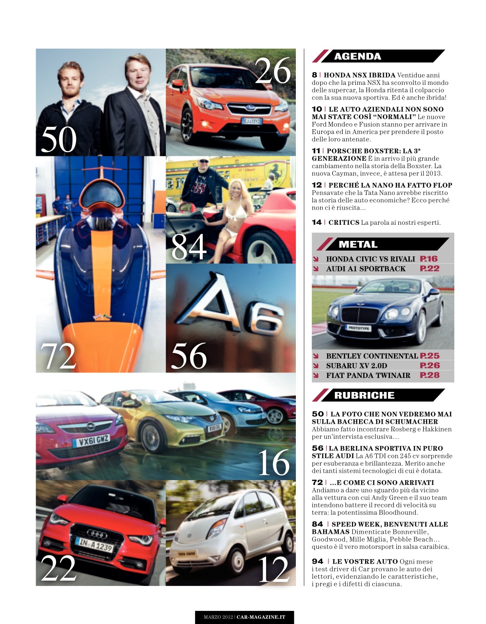 CAR magazine Italia Preview Pages