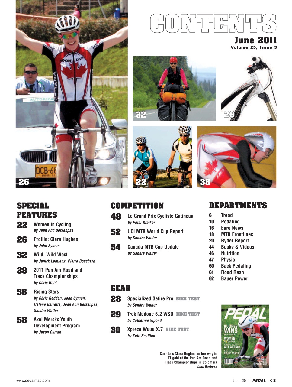 Pedal Magazine Preview Pages