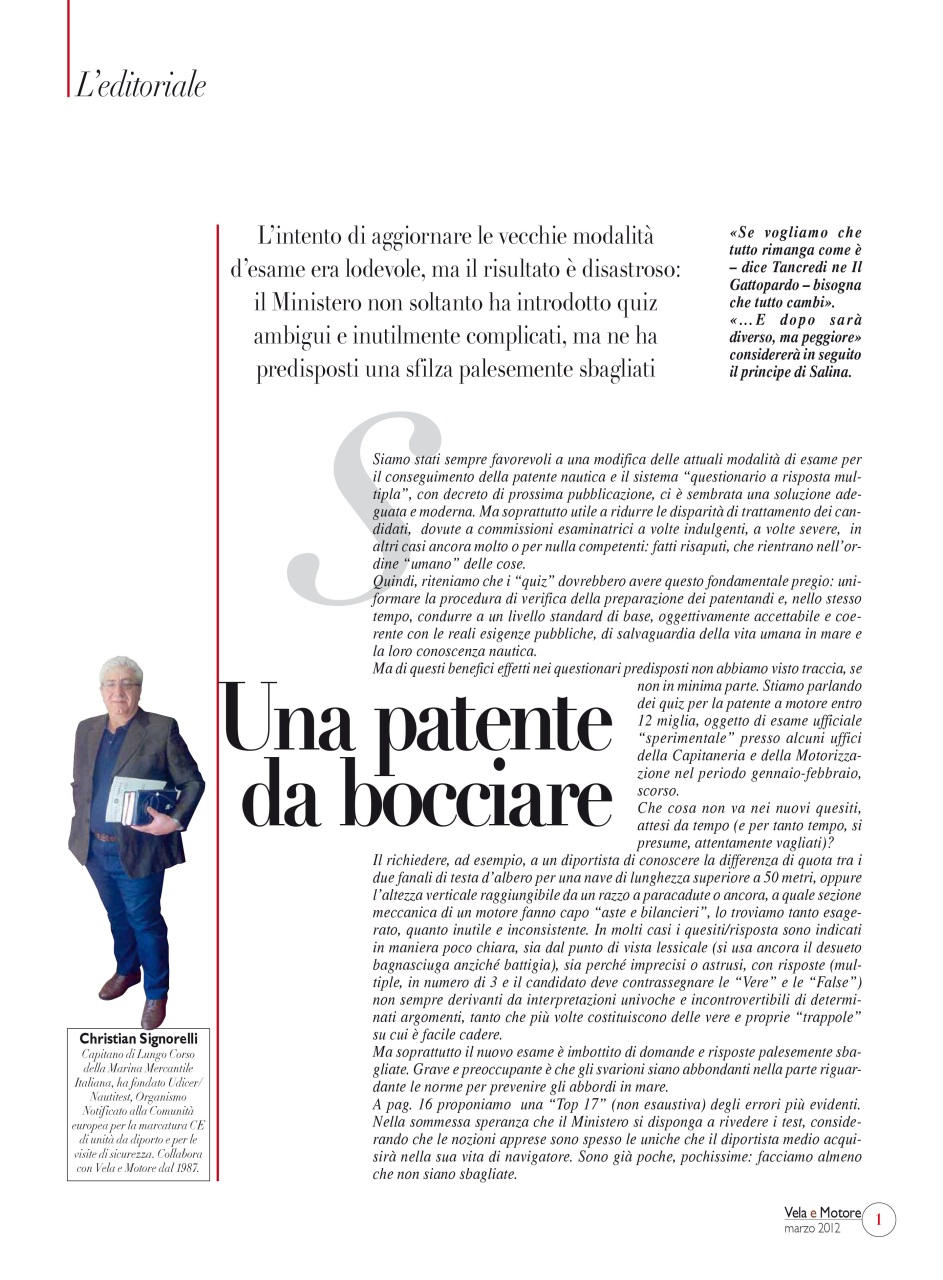 Vela e Motore Preview Pages