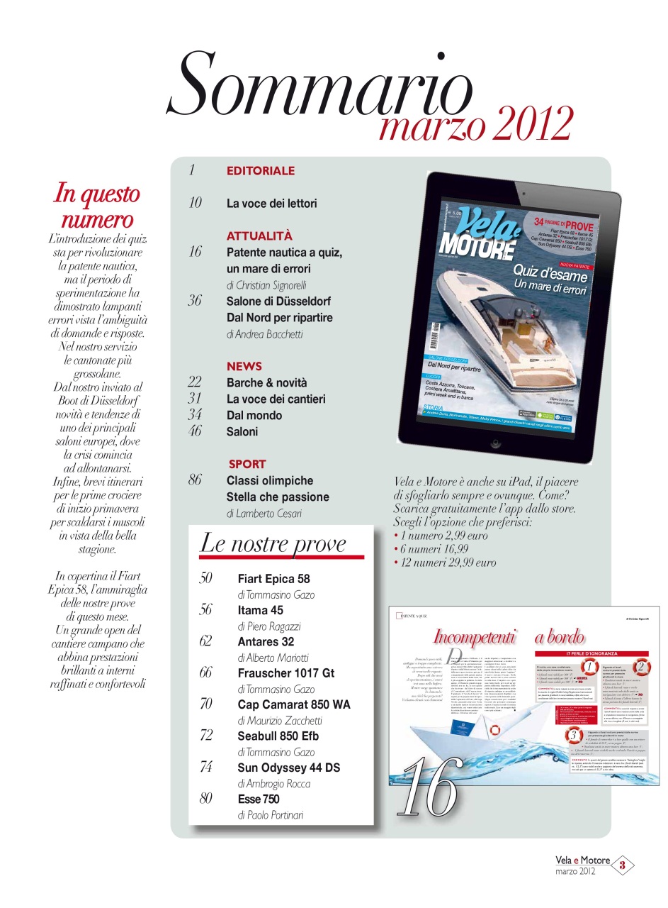 Vela e Motore Preview Pages