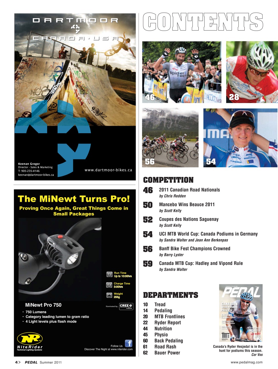 Pedal Magazine Preview Pages