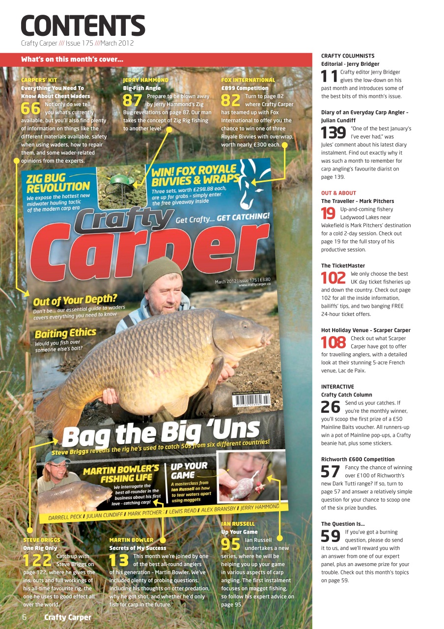 Crafty Carper Preview Pages