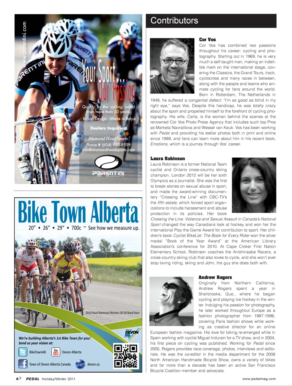 Pedal Magazine Preview Pages