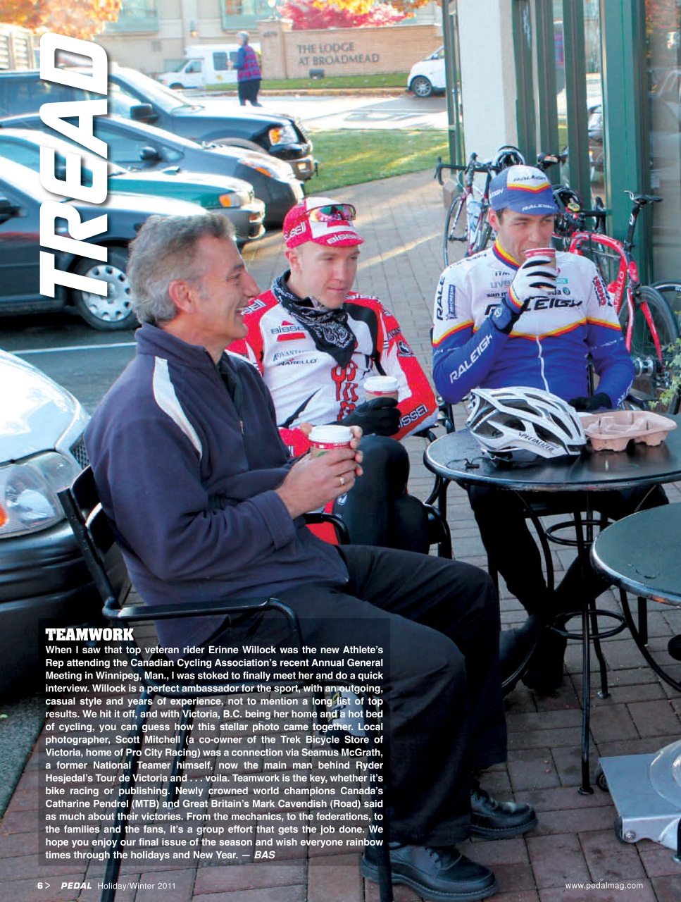 Pedal Magazine Preview Pages