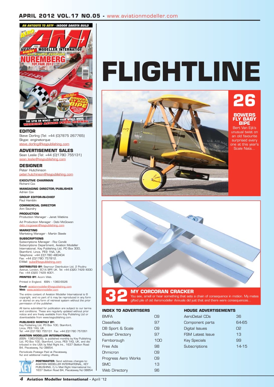 Aviation Modeller International Preview Pages