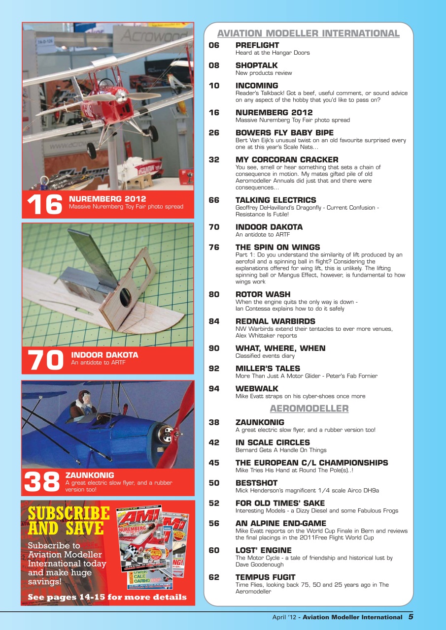 Aviation Modeller International Preview Pages