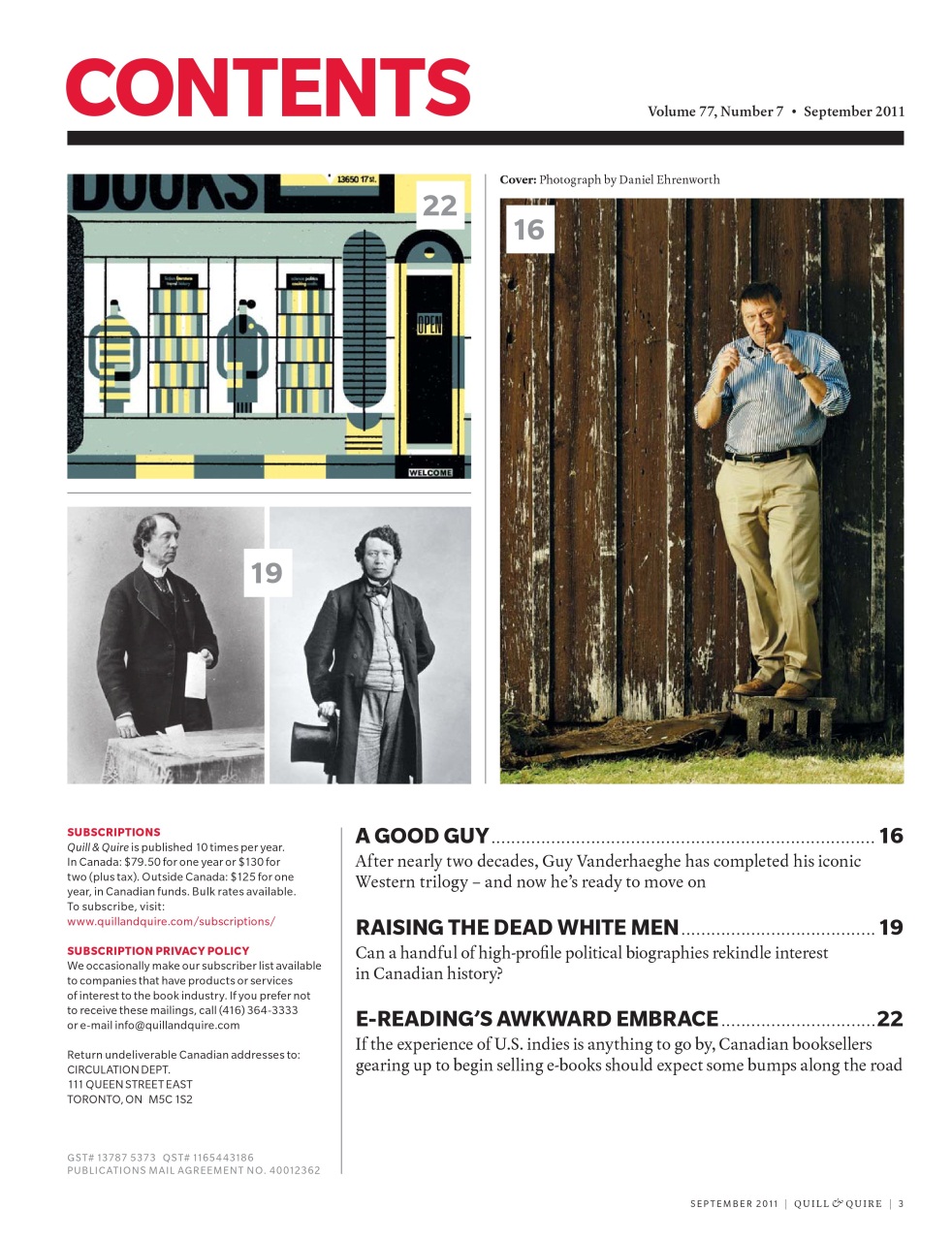 Quill & Quire Preview Pages