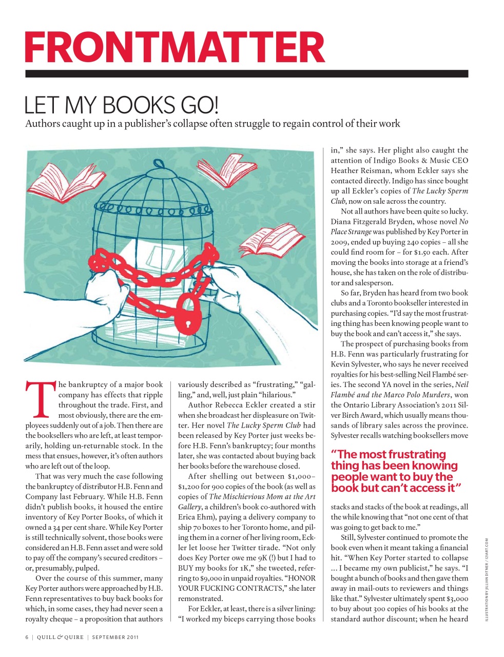 Quill & Quire Preview Pages