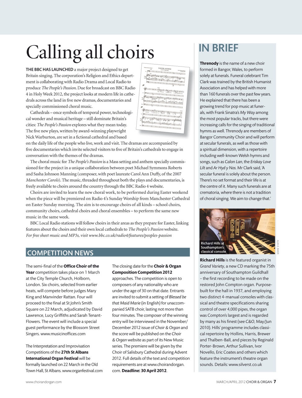 Choir & Organ Preview Pages