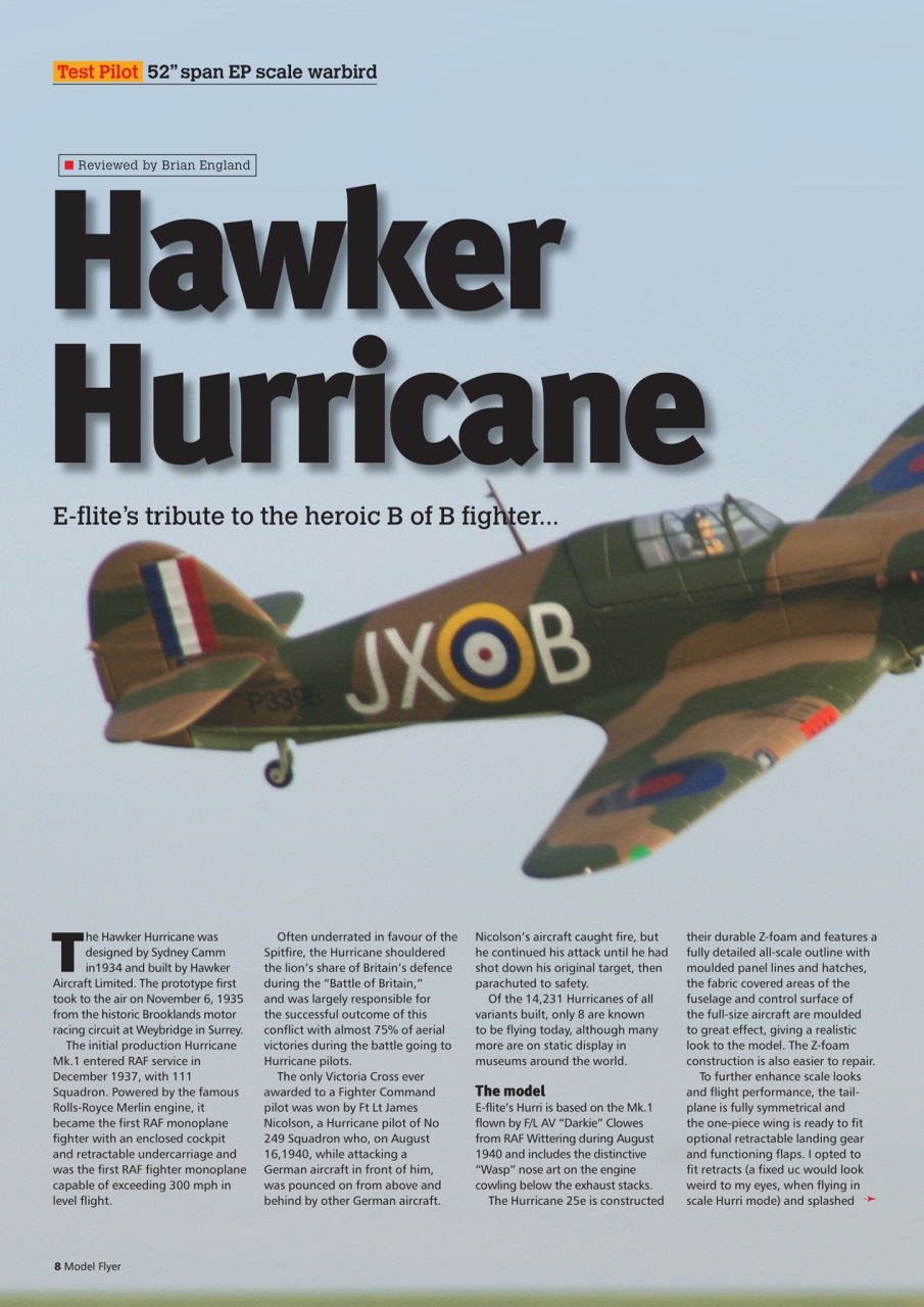 Radio Control Model Flyer Preview Pages