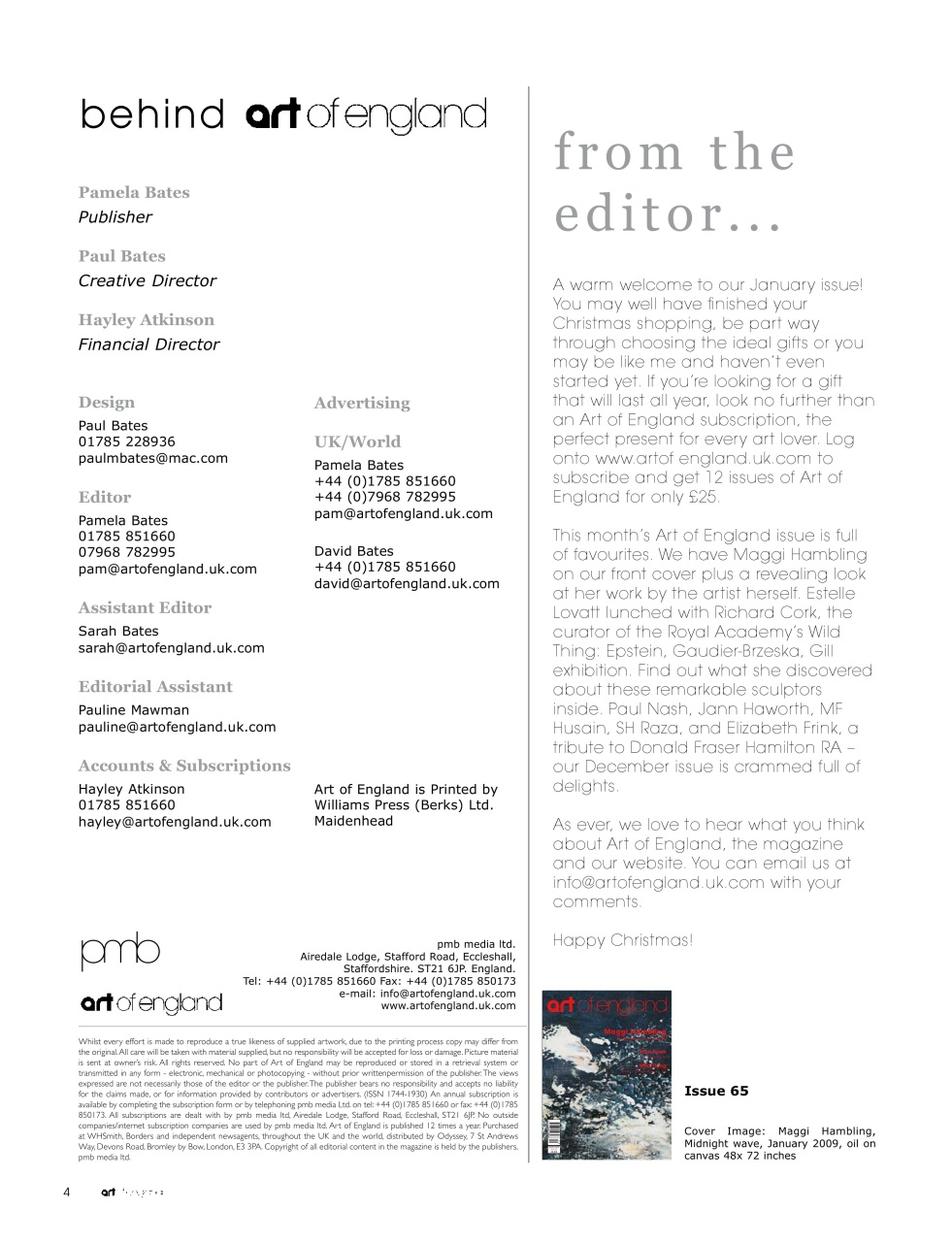 Art of England Preview Pages