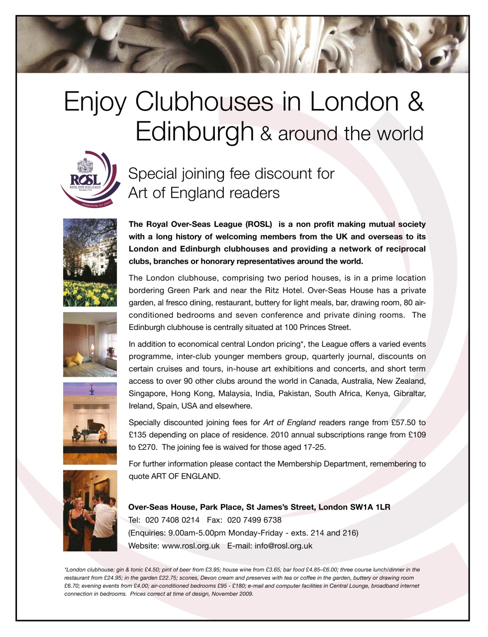 Art of England Preview Pages