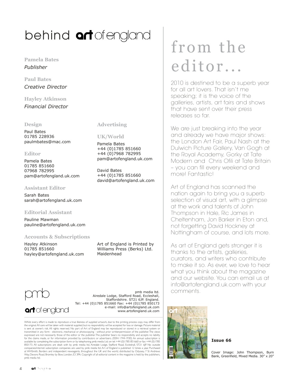 Art of England Preview Pages