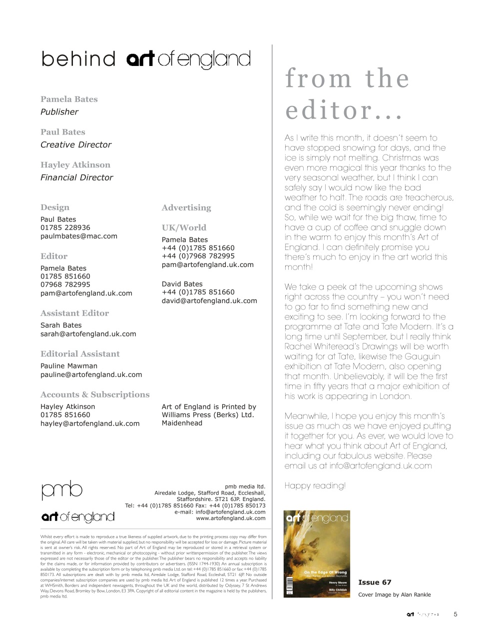 Art of England Preview Pages