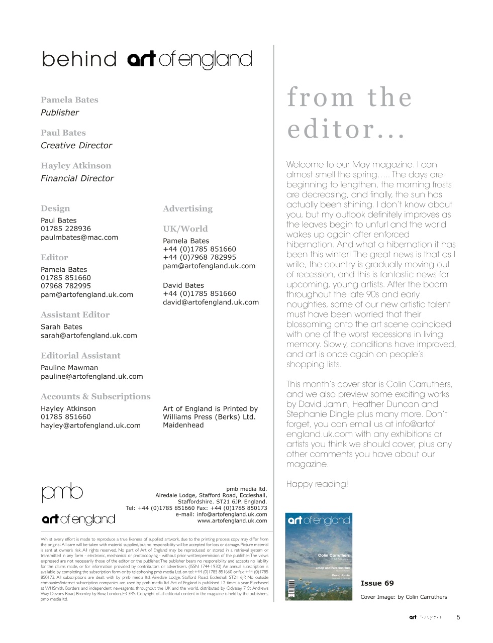 Art of England Preview Pages