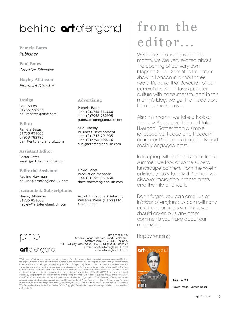 Art of England Preview Pages