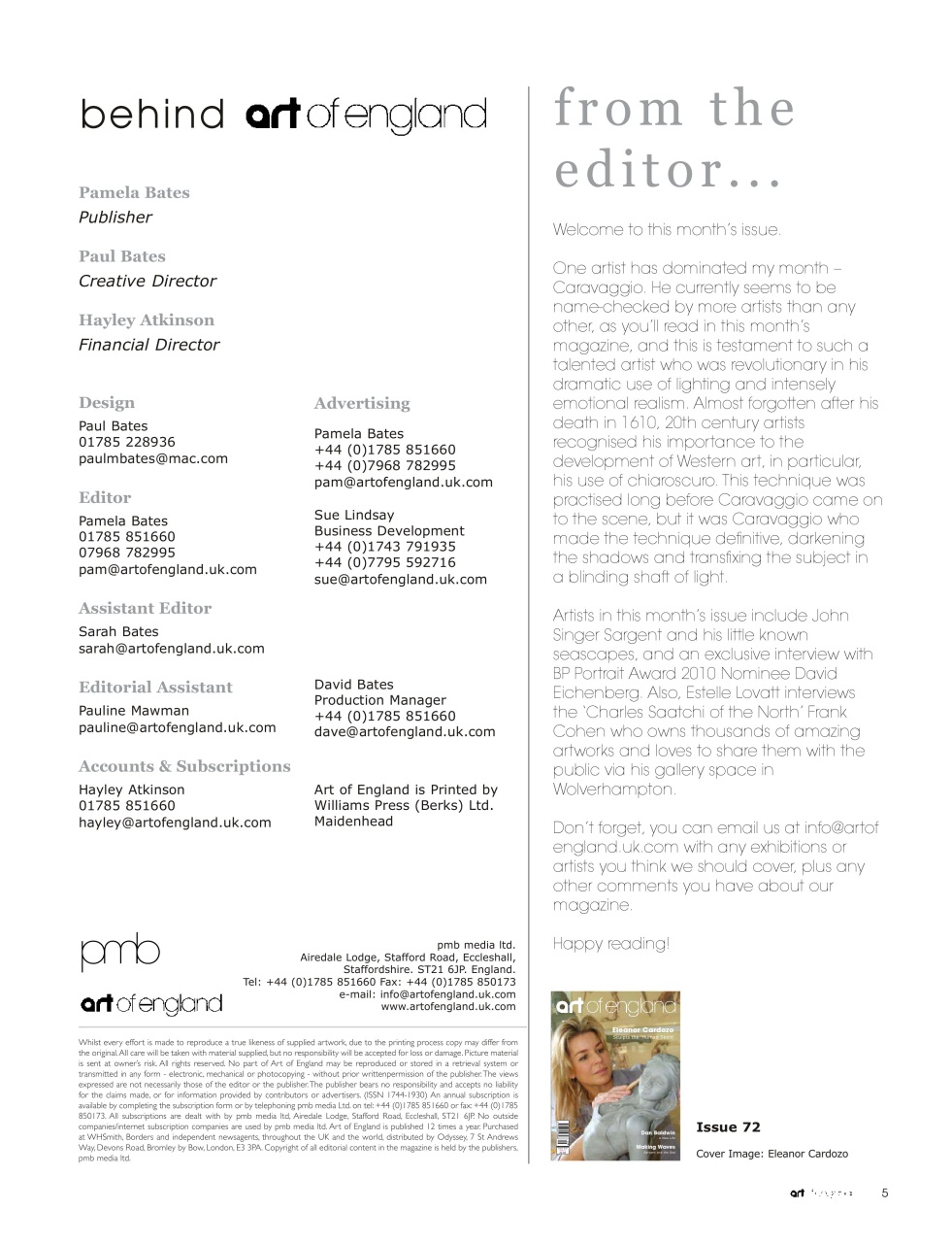 Art of England Preview Pages