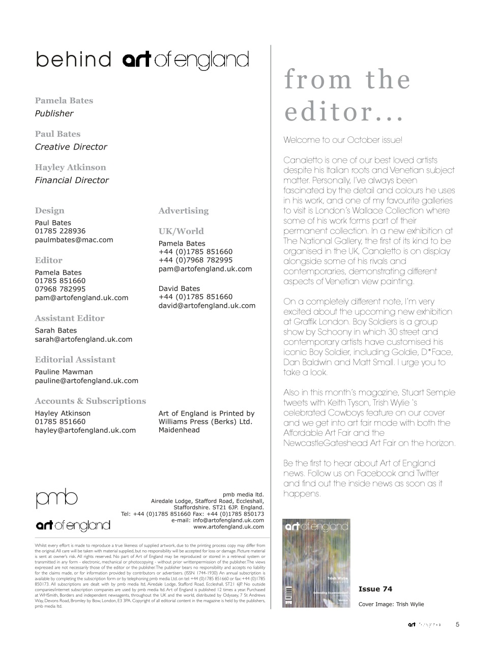 Art of England Preview Pages