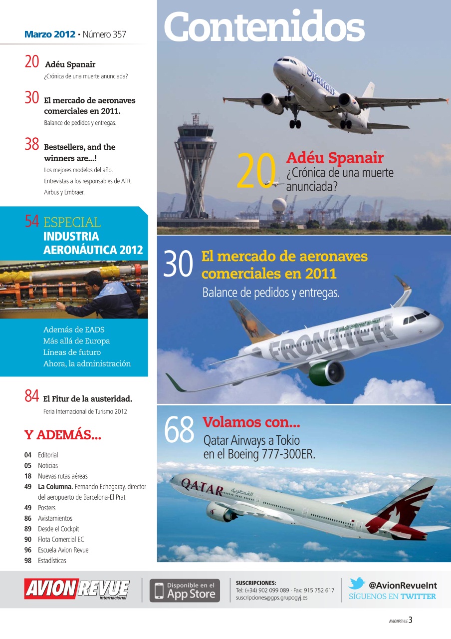 Avion Revue Internacional Preview Pages