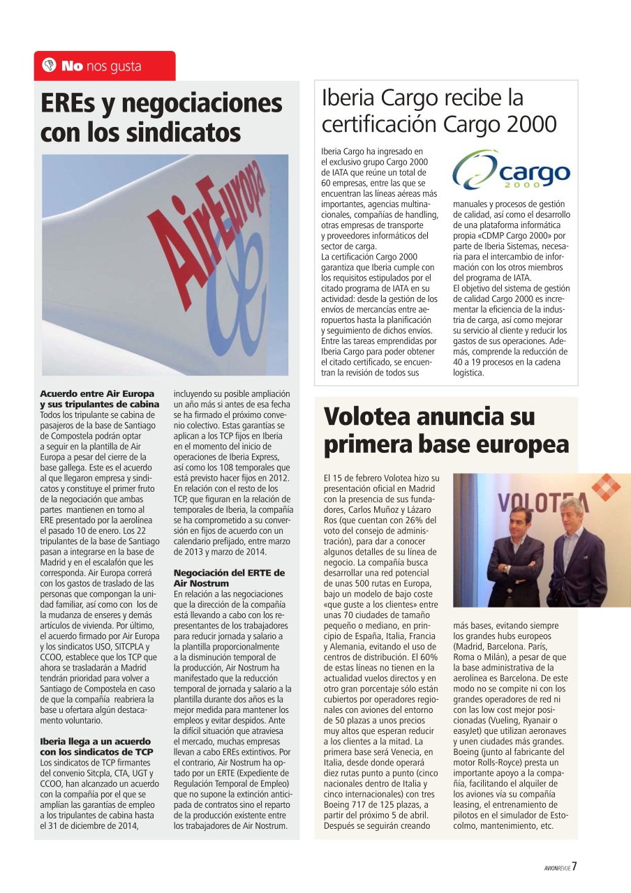 Avion Revue Internacional Preview Pages