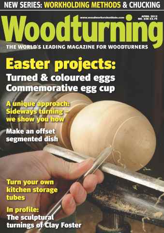 Woodturning issue April 2012