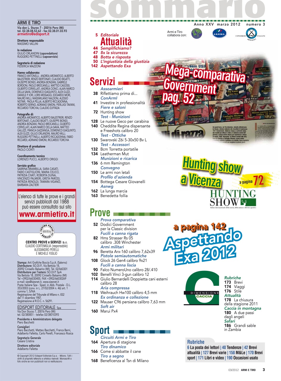 Armi E Tiro Preview Pages