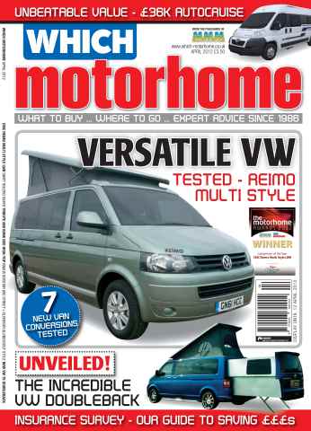 What Motorhome magazine issue Which Motorhome April 2012