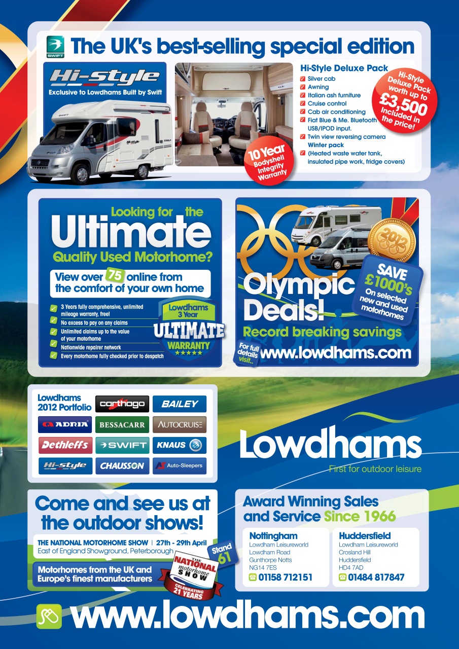 What Motorhome magazine Preview Pages