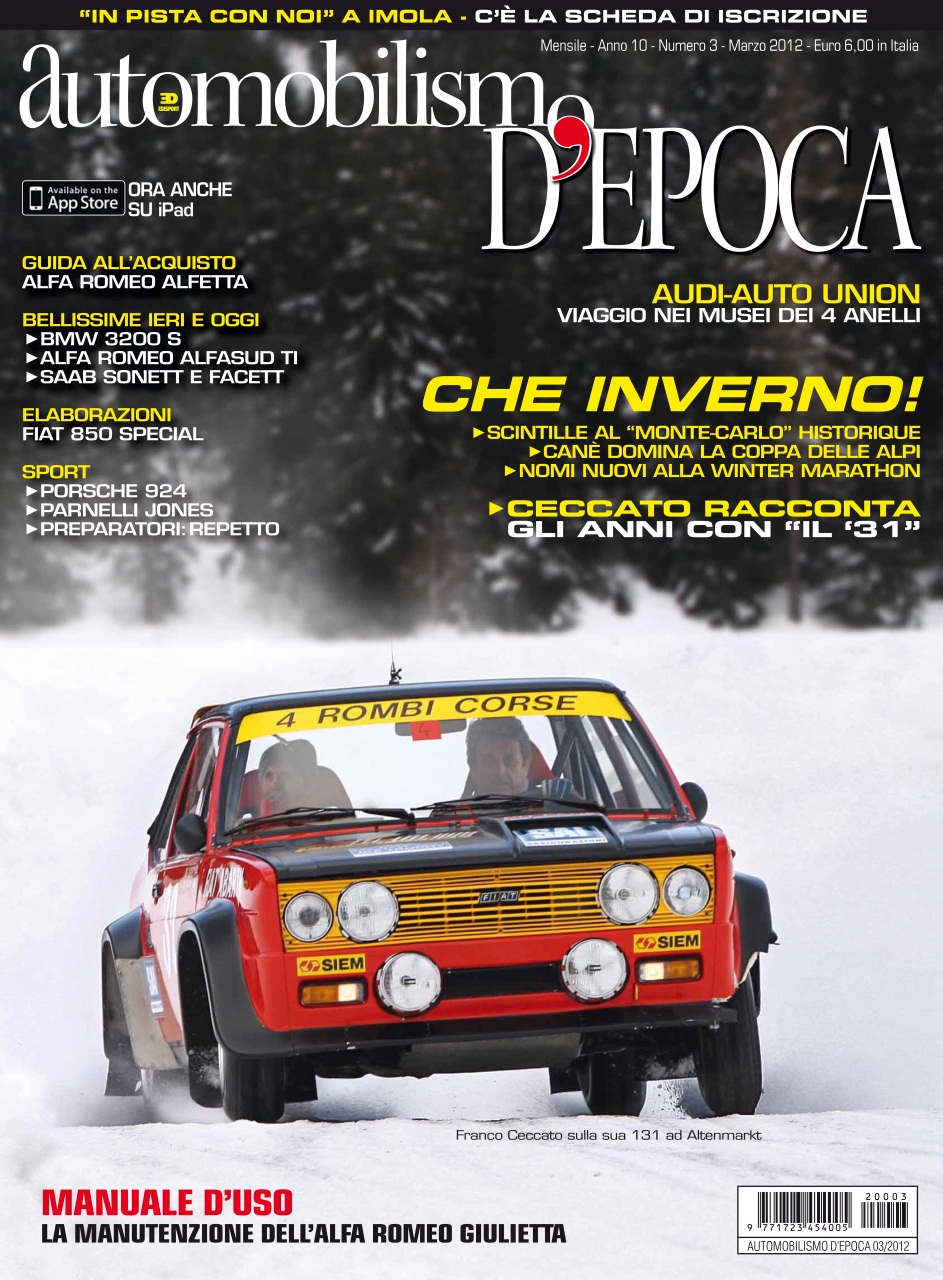 Automobilismo d'Epoca Preview Pages