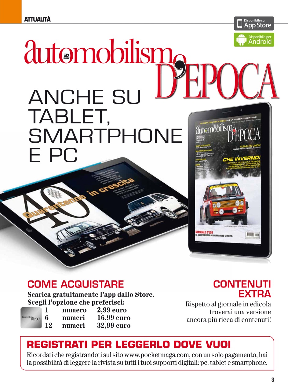 Automobilismo d'Epoca Preview Pages