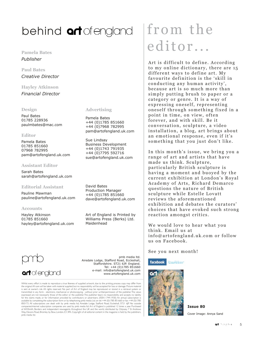 Art of England Preview Pages