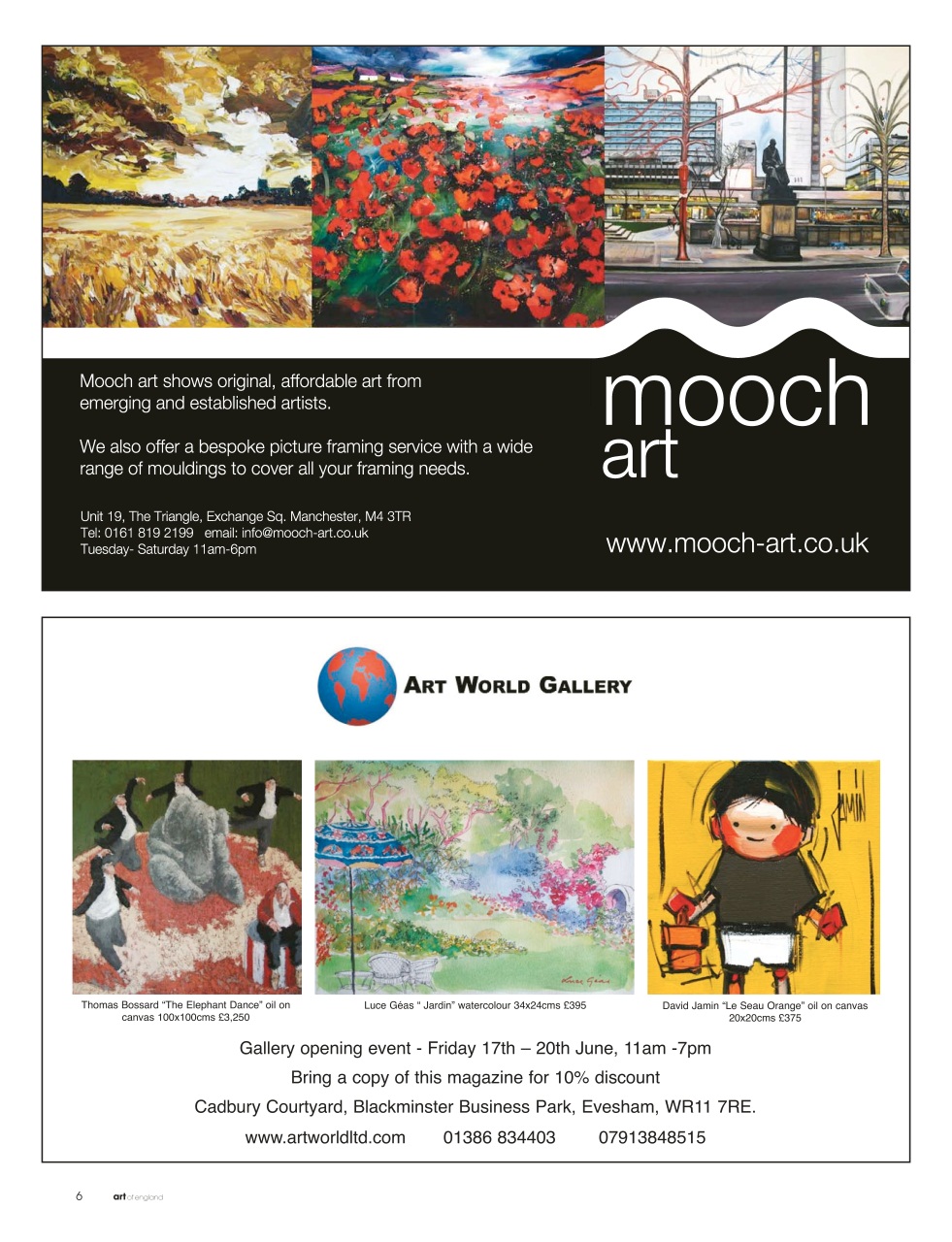 Art of England Preview Pages