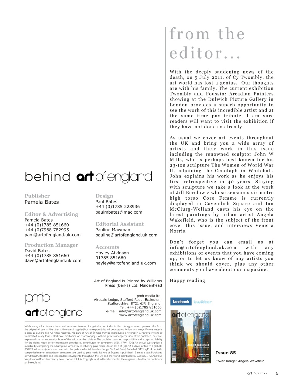 Art of England Preview Pages