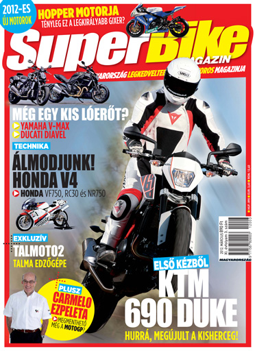 SuperBike Hungary issue March 2012