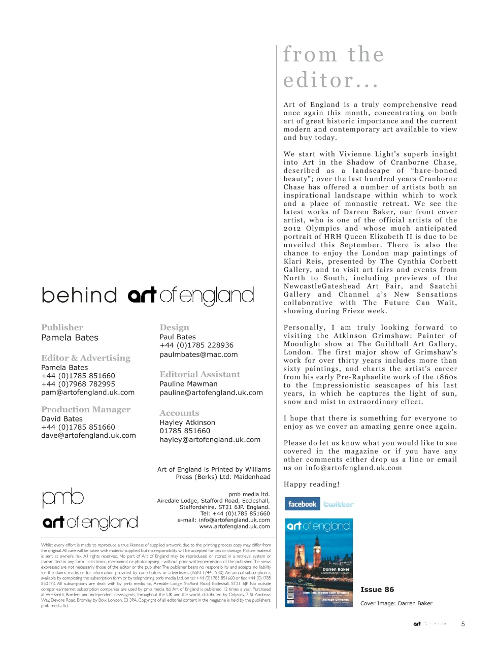 Art of England Preview Pages