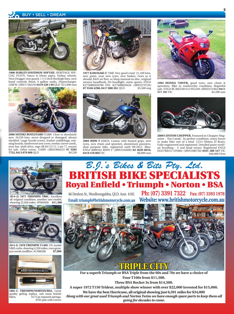 JUST BIKES Preview Pages