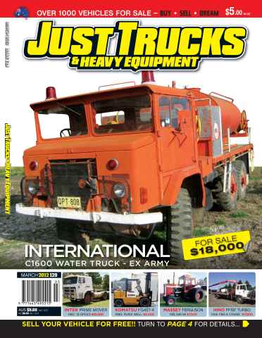 JUST TRUCKS issue Just Trucks Issue 129 March12