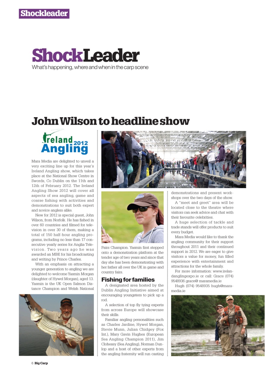 Big Carp Magazine Preview Pages